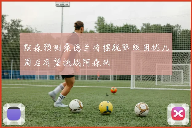 默森预测桑德兰将摆脱降级困扰几周后有望挑战阿森纳