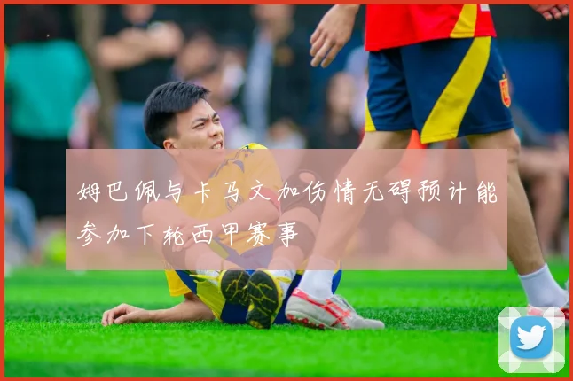 姆巴佩与卡马文加伤情无碍预计能参加下轮西甲赛事